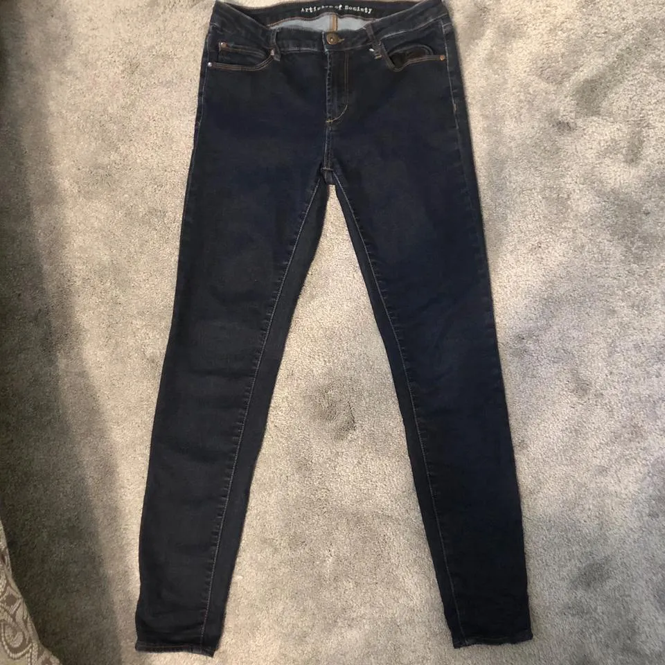 Articles of Society Women's Blue and Navy Jeans