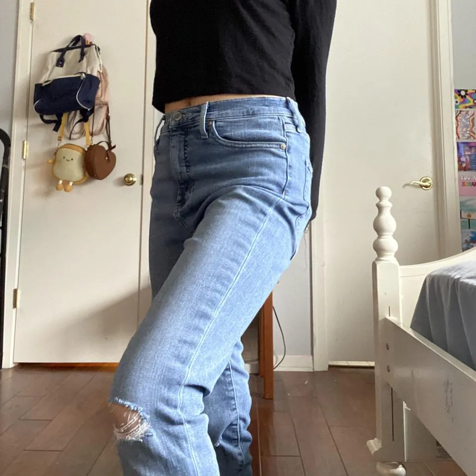 Banana Republic Women's Blue and Navy Jeans