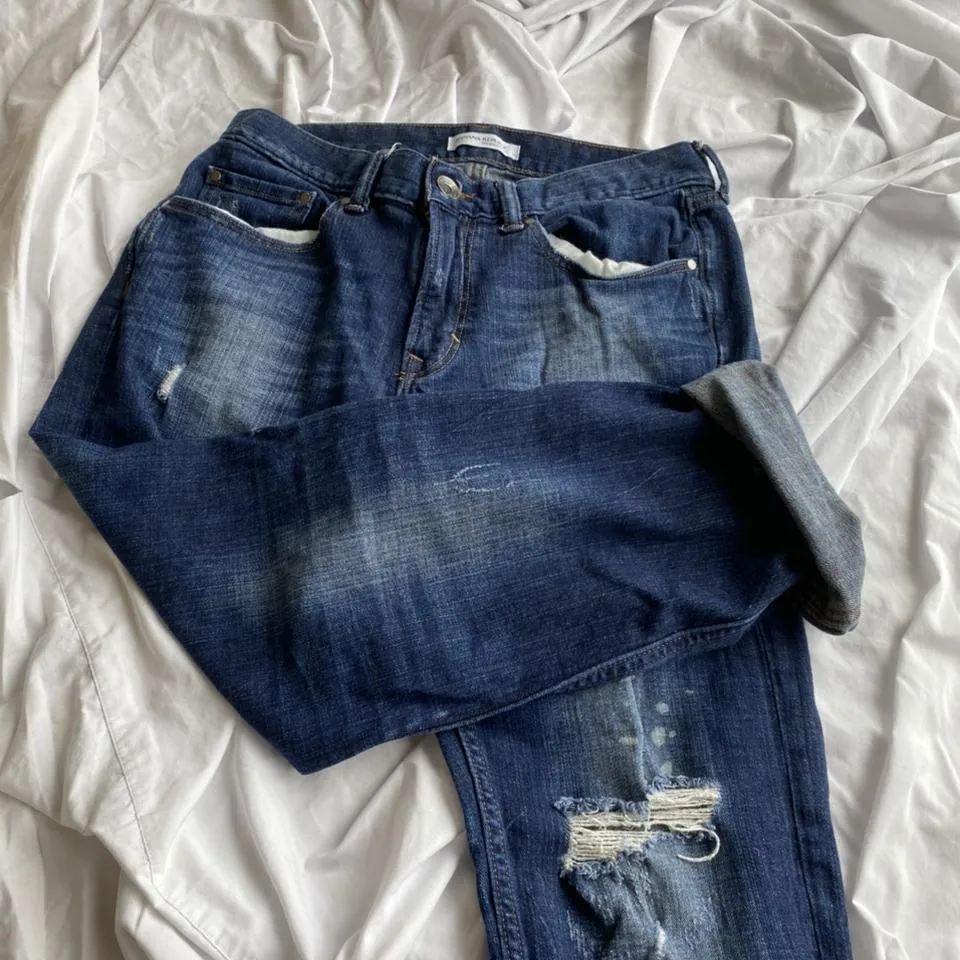 Banana Republic Women's Blue and Navy Jeans
