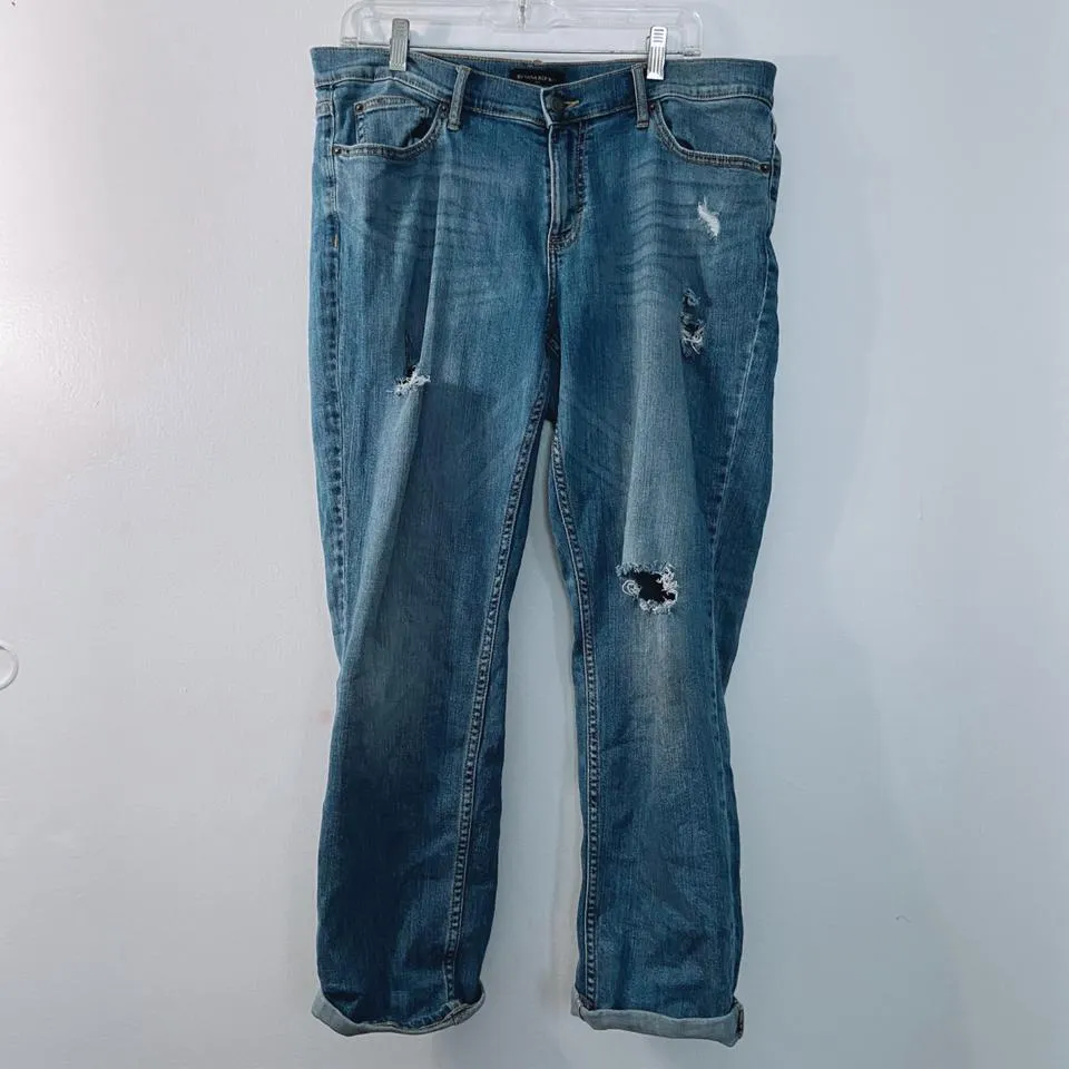 Banana Republic Women's Blue and Navy Jeans