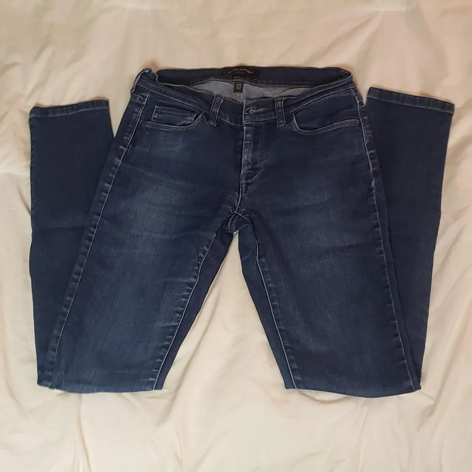 Banana Republic Women's Navy and Blue Jeans