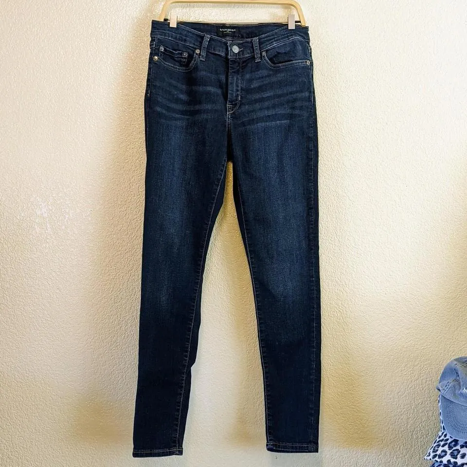 Banana Republic Women's Navy and Blue Jeans