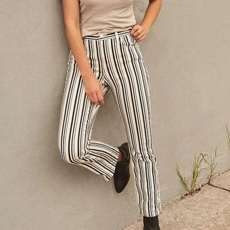 BDG Women's Black and White Jeans
