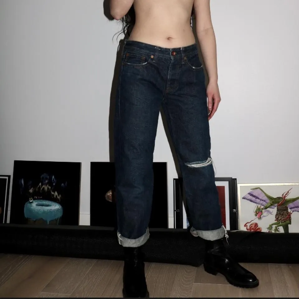 BDG Women's Navy Jeans