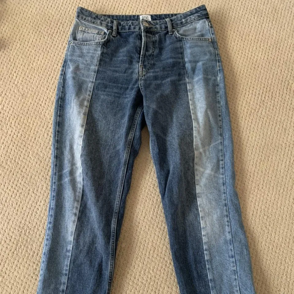 BDG Women's Blue and Navy Jeans