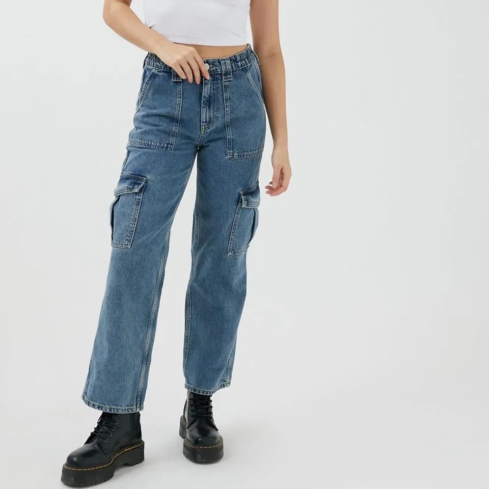 BDG Women's Navy Jeans