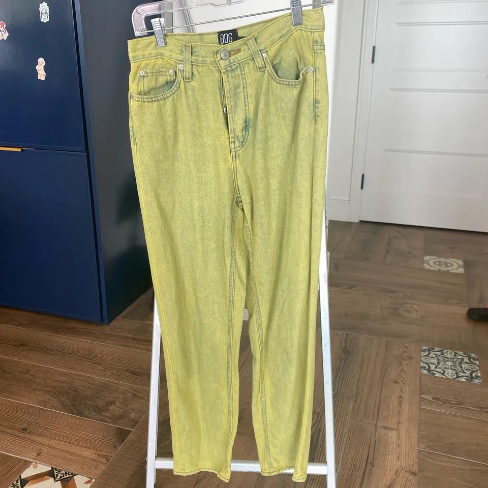 BDG Women's Green Jeans