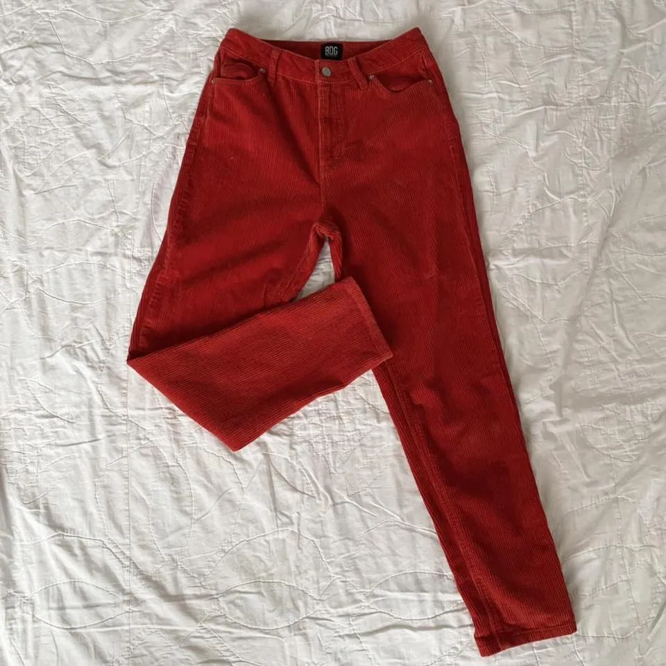 BDG Women's Red Jeans