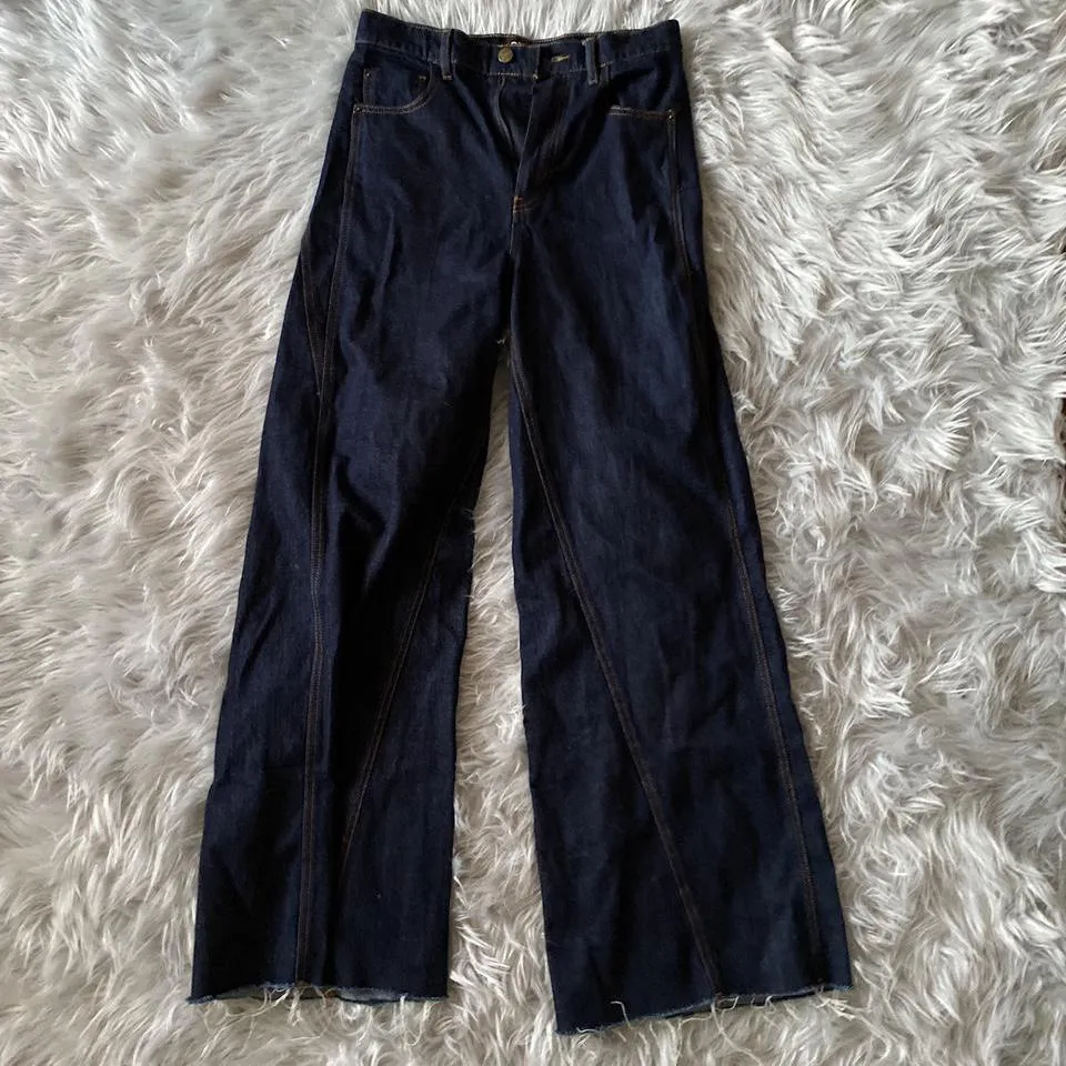 BDG Women's Navy and Blue Jeans
