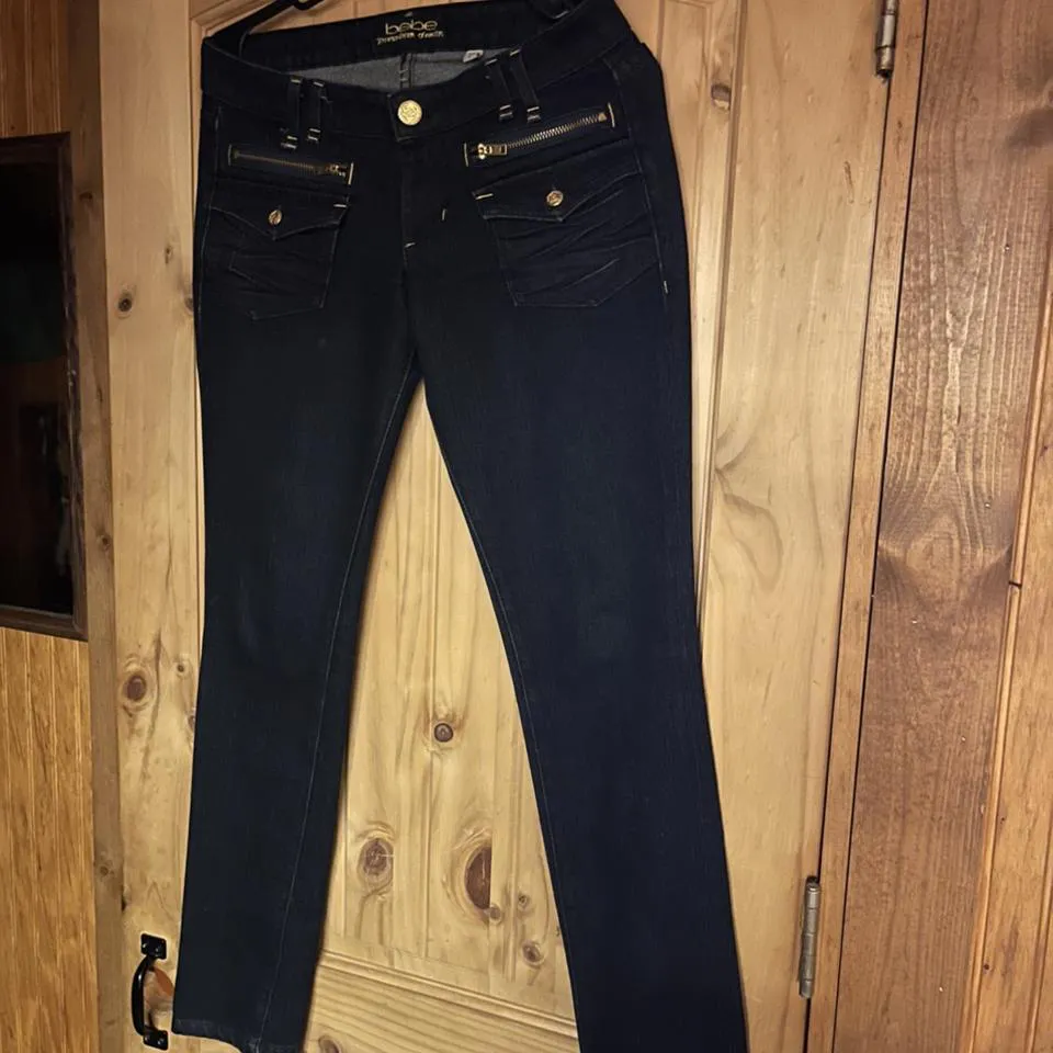 Bebe Women's Navy Jeans