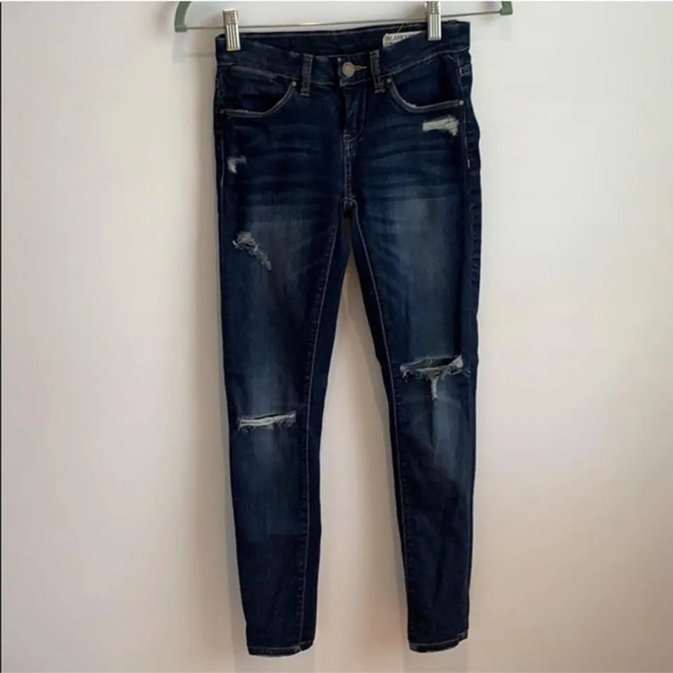 Blank NYC Women's Navy and Blue Jeans