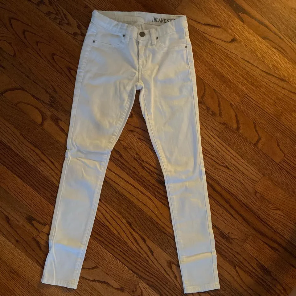 Blank NYC Women's White Jeans