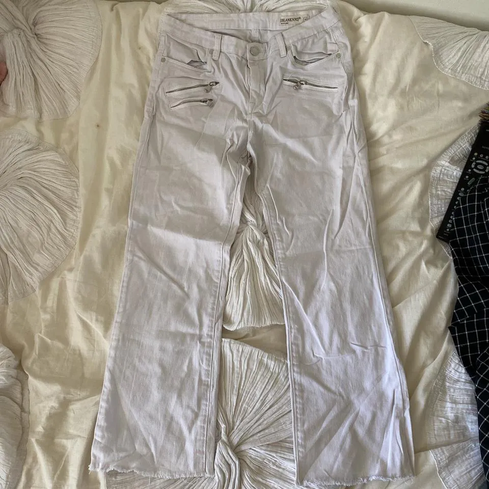 Blank NYC Women's White Jeans