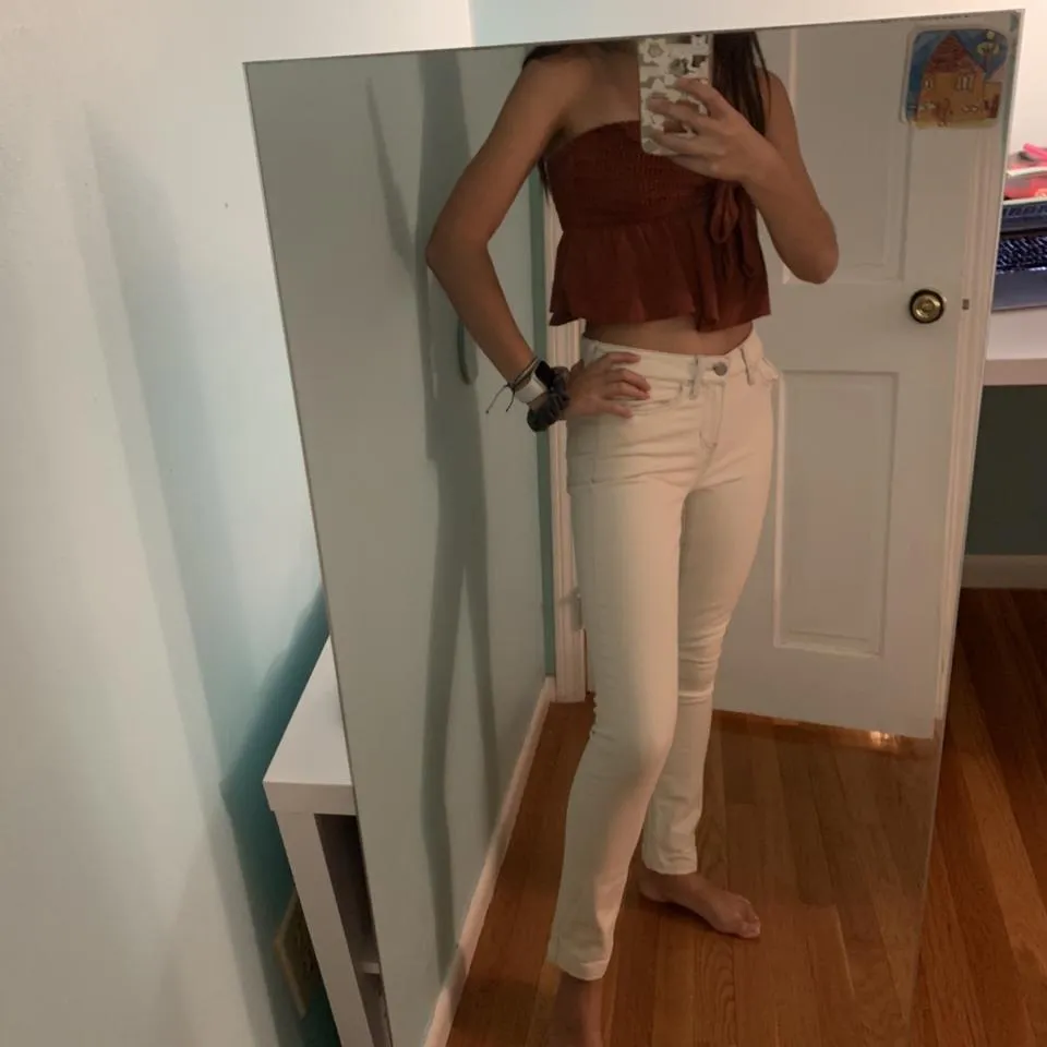 Calvin Klein Women's White Jeans