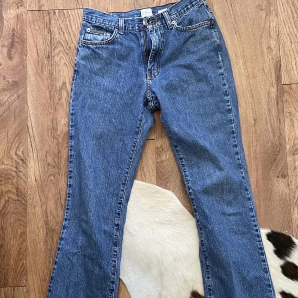 Calvin Klein Women's Blue and Navy Jeans