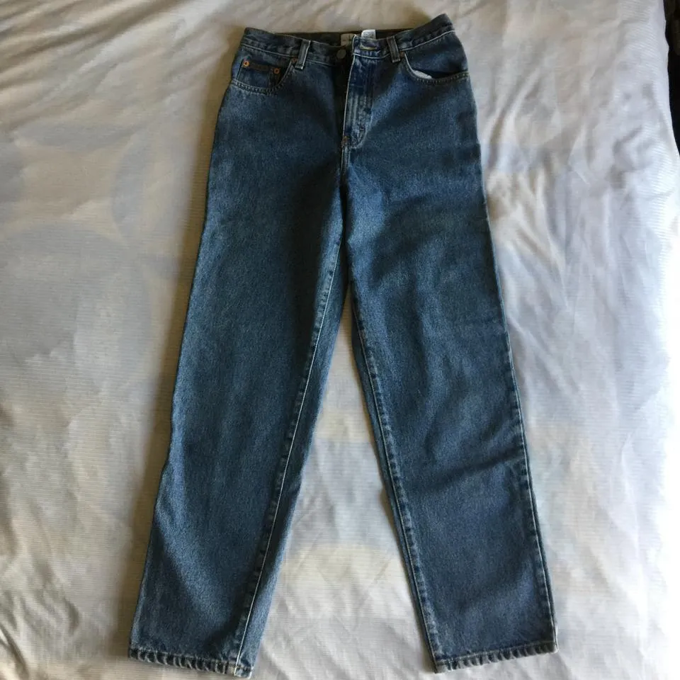 Calvin Klein Women's Navy and Blue Jeans