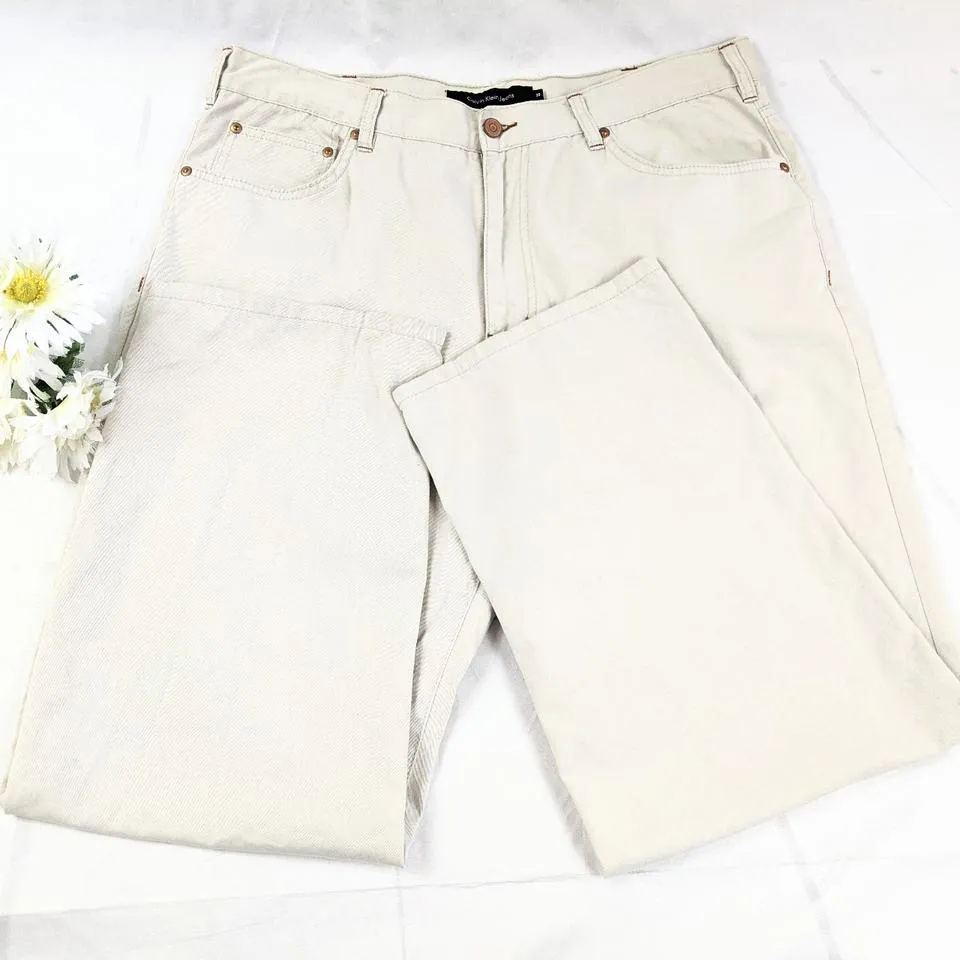 Calvin Klein Women's Tan Jeans