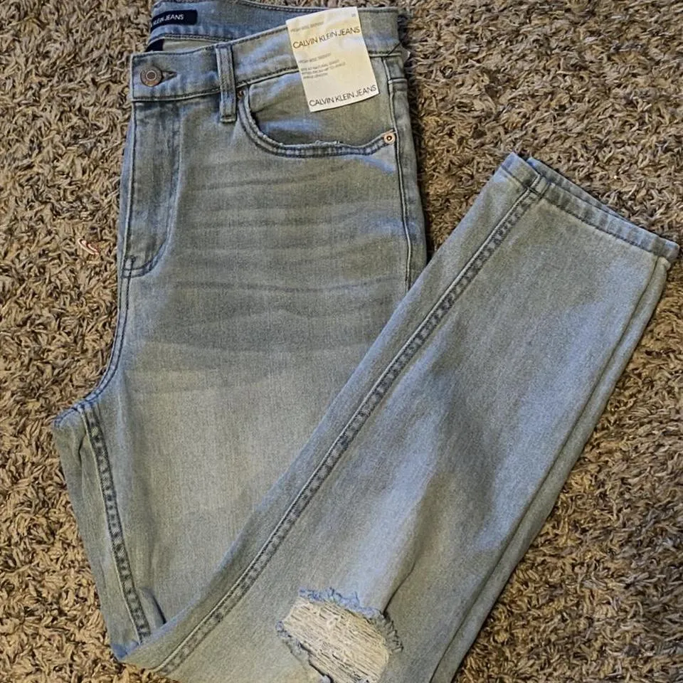 Calvin Klein Women's Blue Jeans