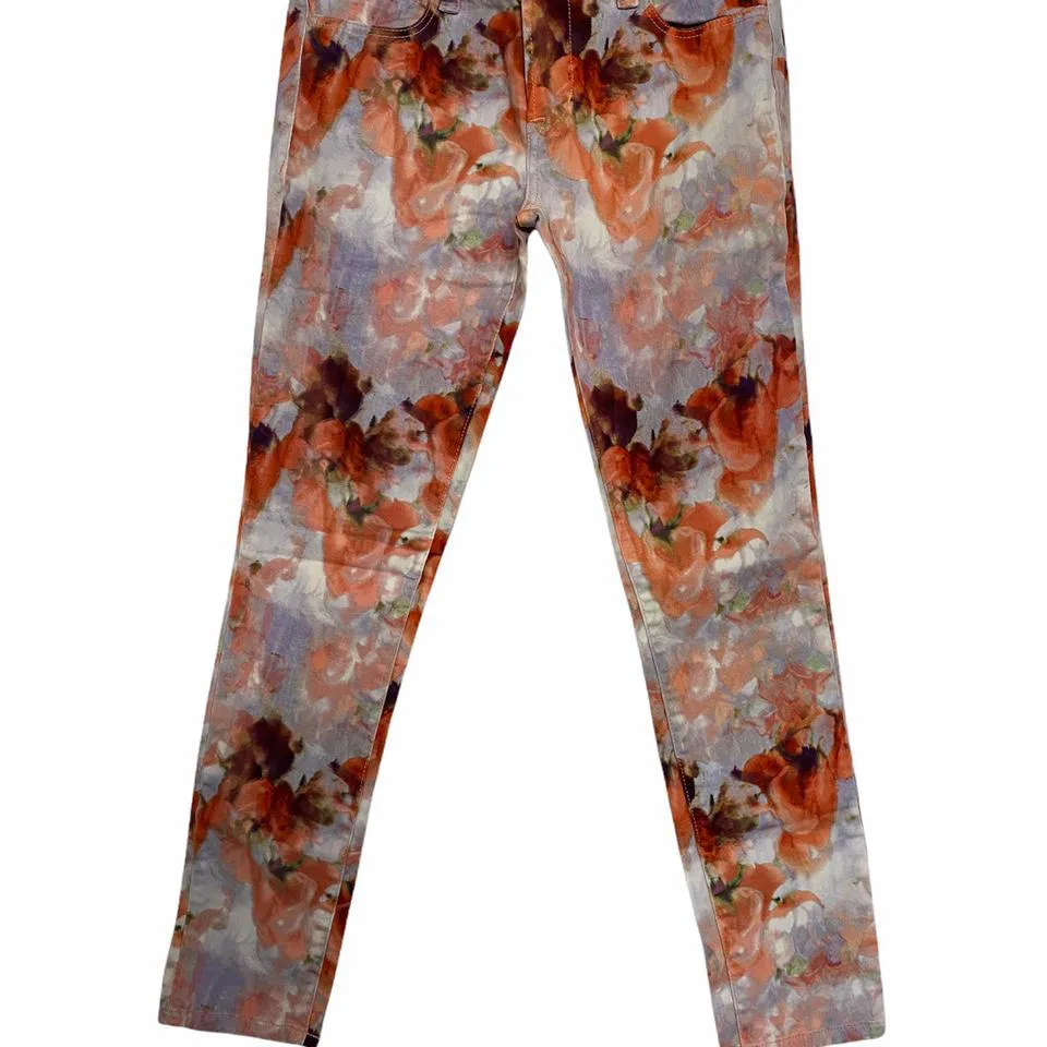 Calvin Klein Women's Pink and Orange Jeans