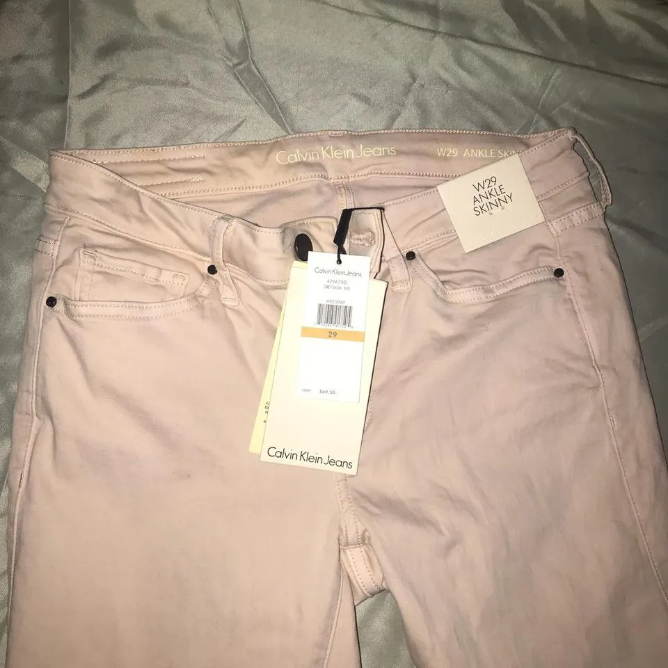 Calvin Klein Women's Pink Jeans