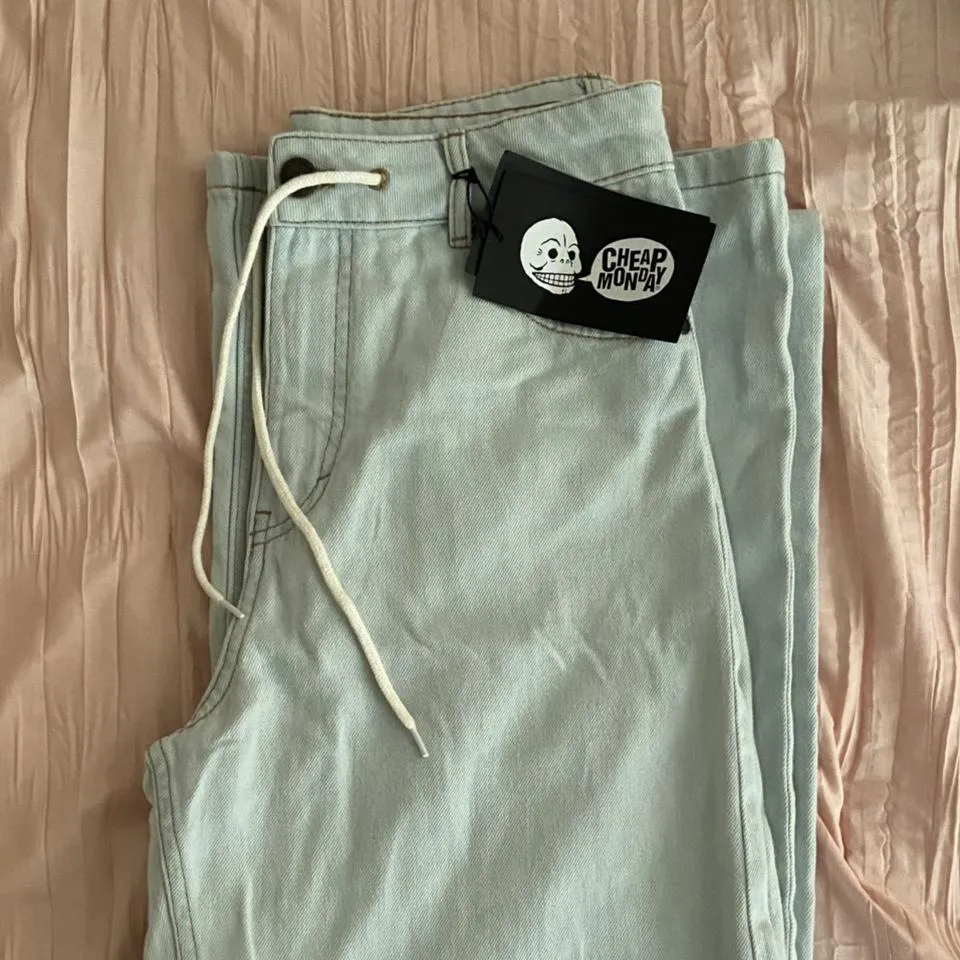 Cheap Monday Women's Blue Jeans
