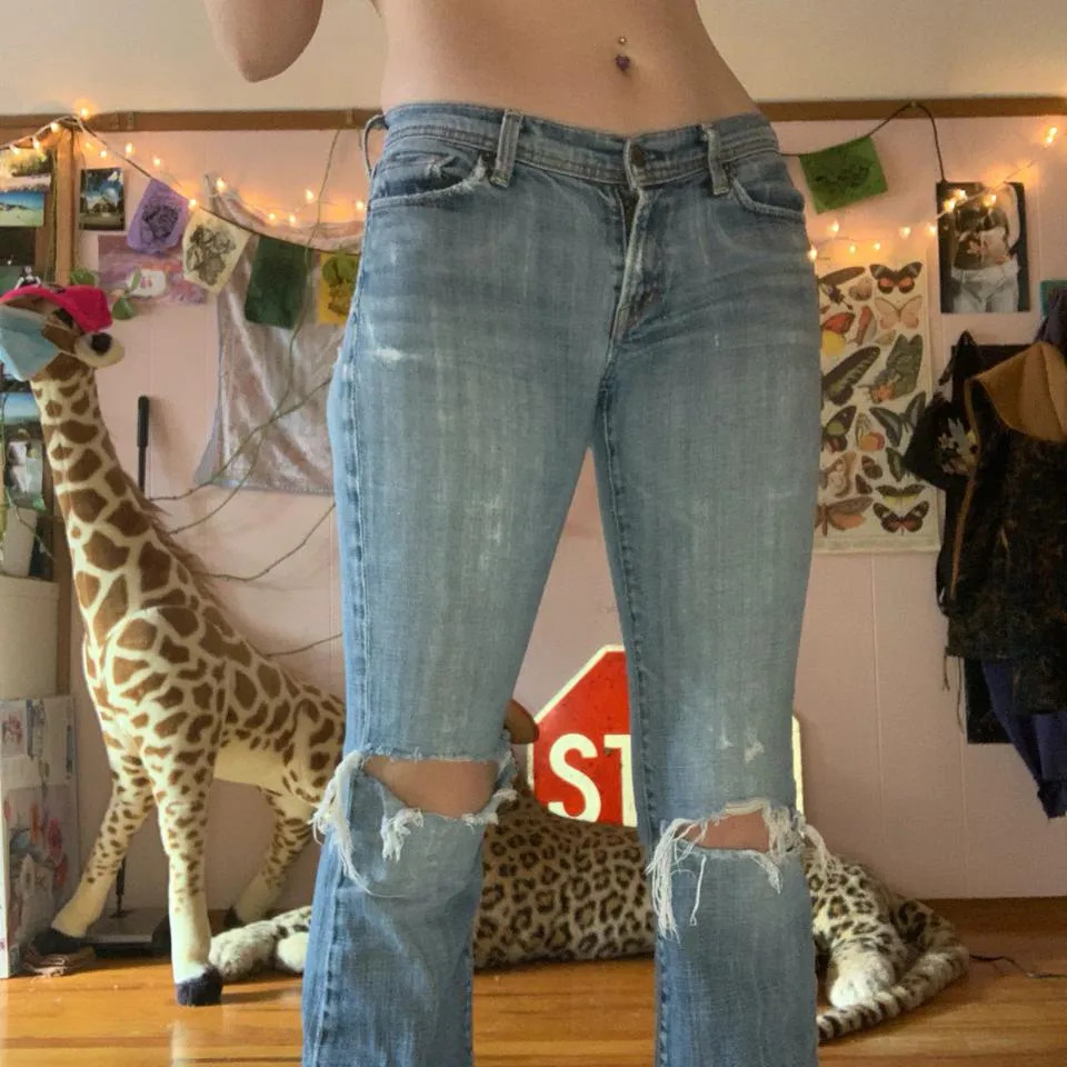 Citizens of Humanity Women's Blue and Navy Jeans