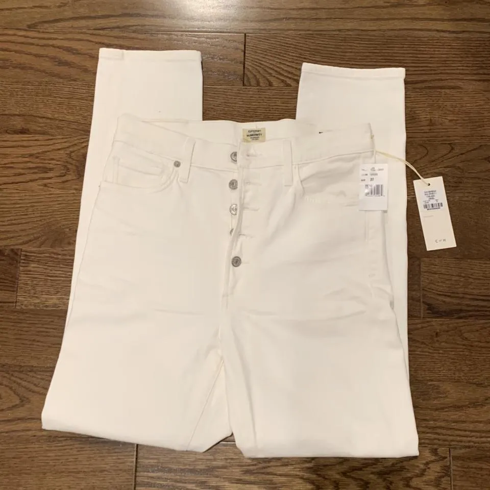Citizens of Humanity Women's White Jeans