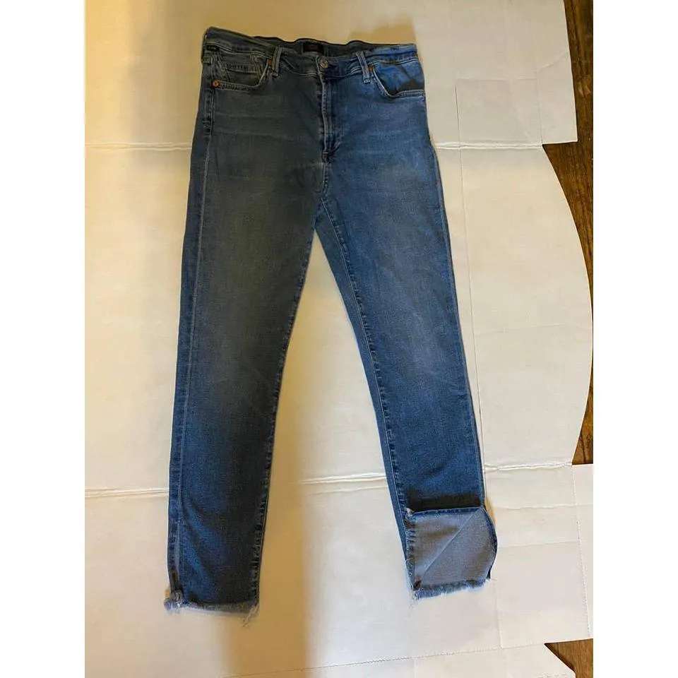 Citizens of Humanity Women's Blue and Blue Jeans