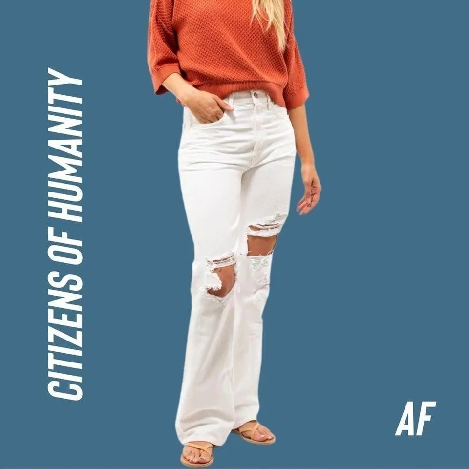 Citizens of Humanity Women's White Jeans