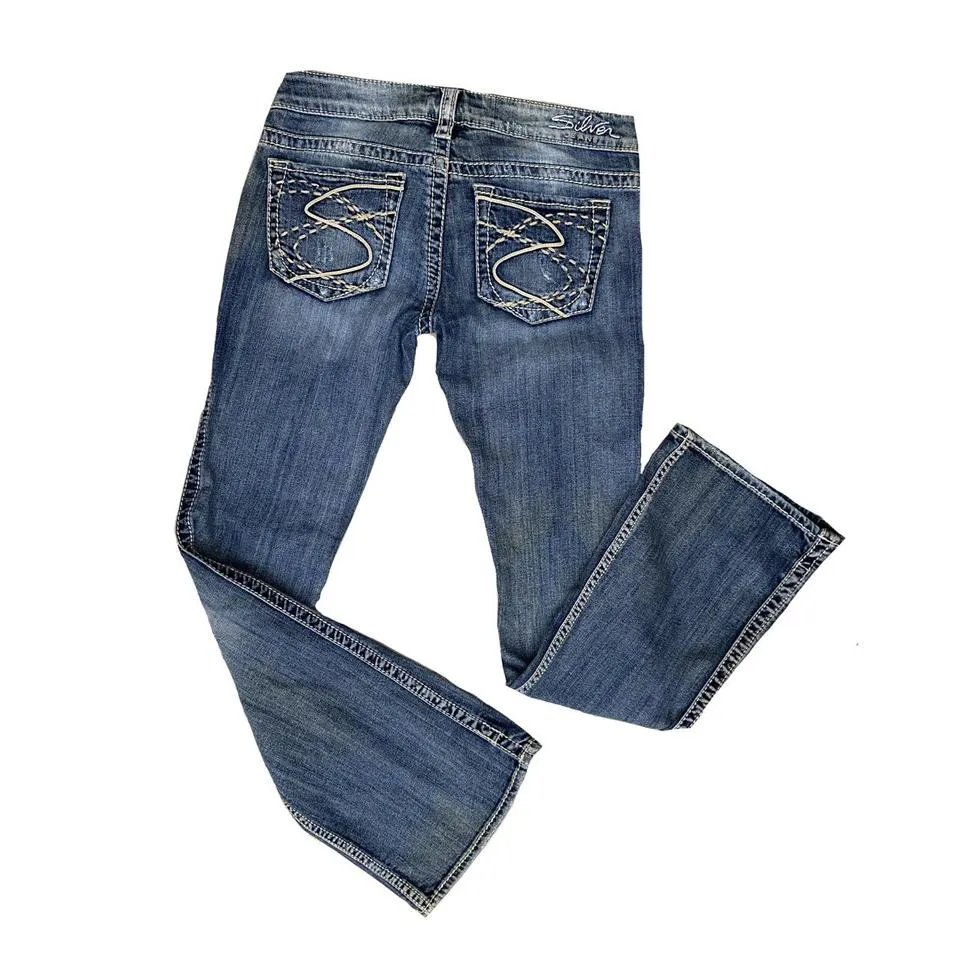 Ed Hardy Women's Blue and Navy Jeans