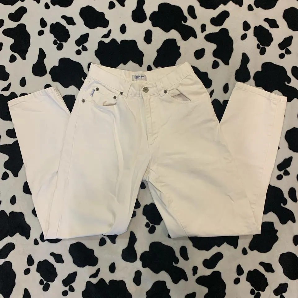 Esprit Women's White Jeans