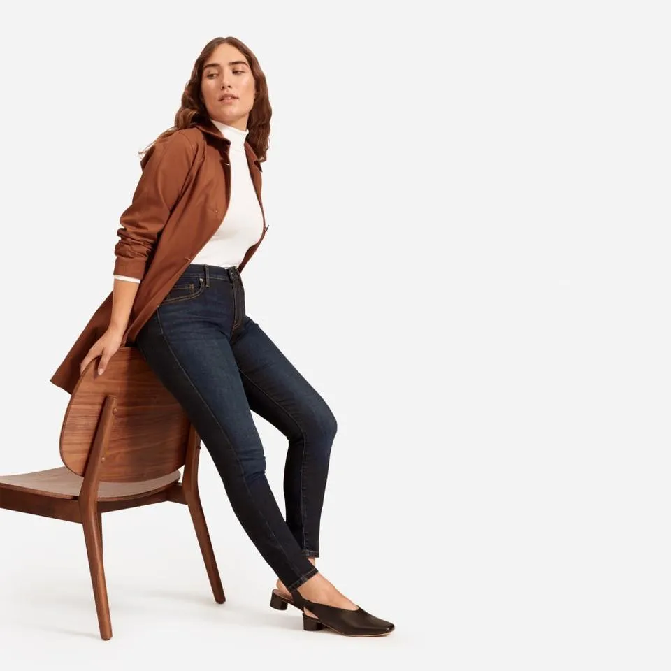Everlane Women's Blue and Navy Jeans