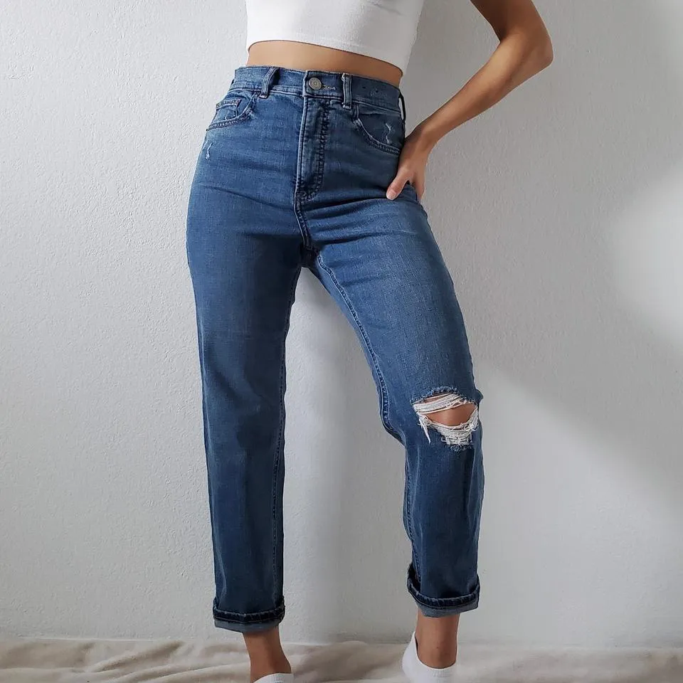 Express Women's Blue Jeans