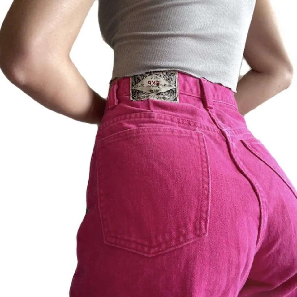 Express Women's Pink Jeans