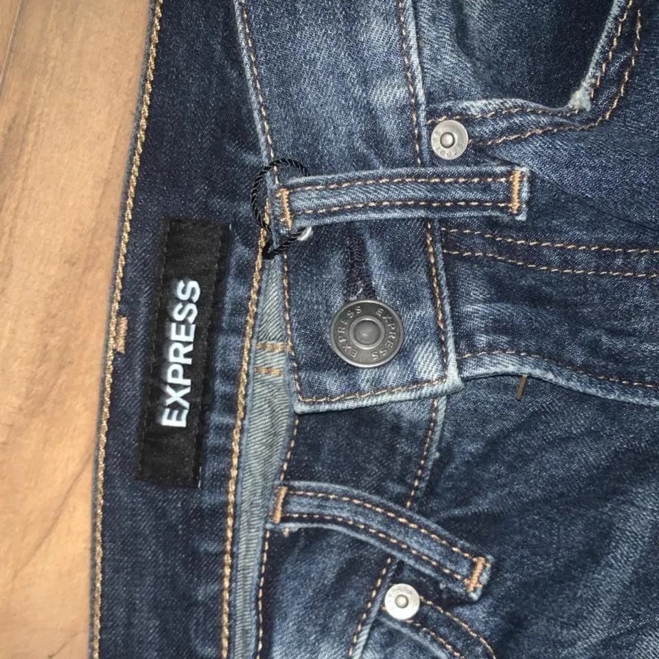 Express Women's Blue Jeans