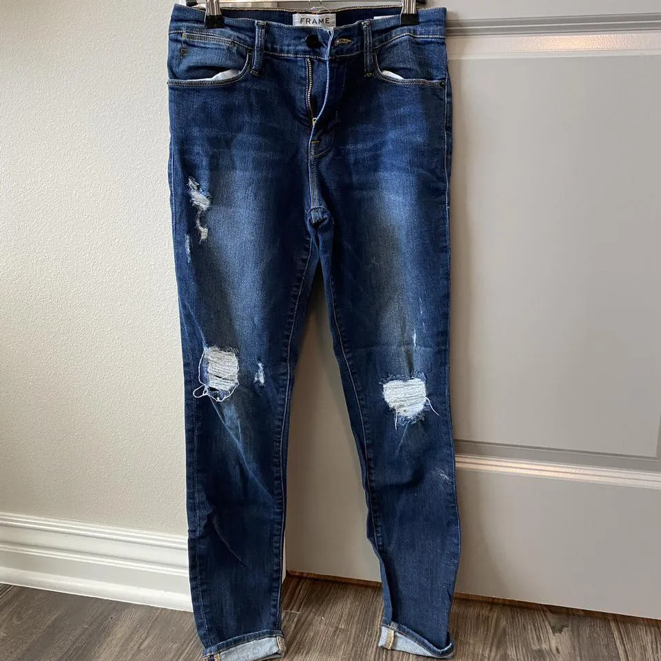 Frame Women's Navy Jeans