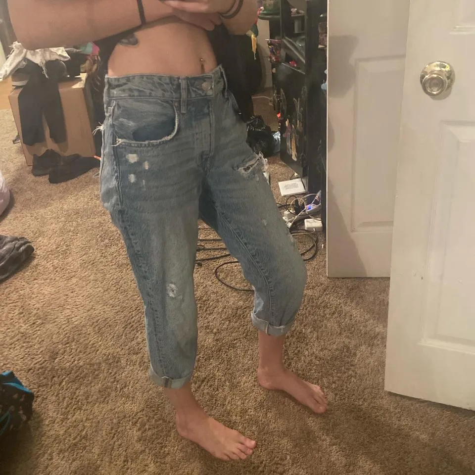 Free People Women's Blue Jeans