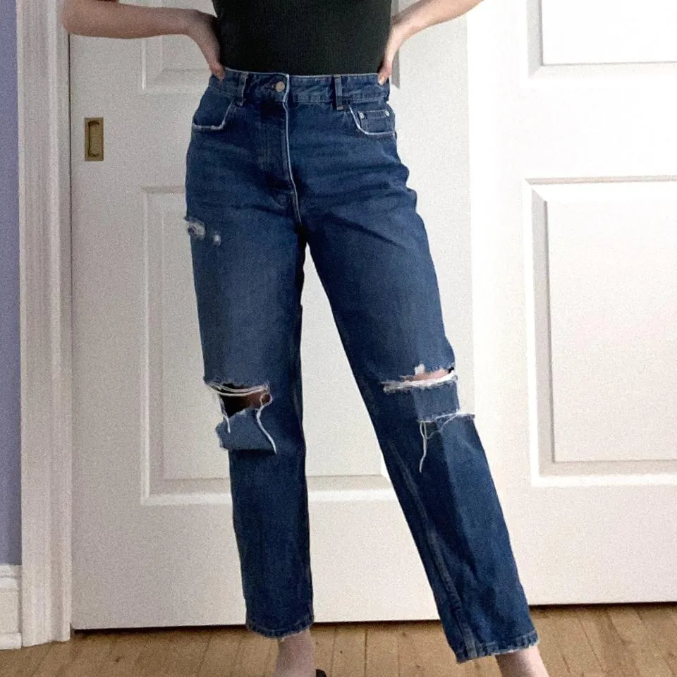 Free People Women's Blue Jeans