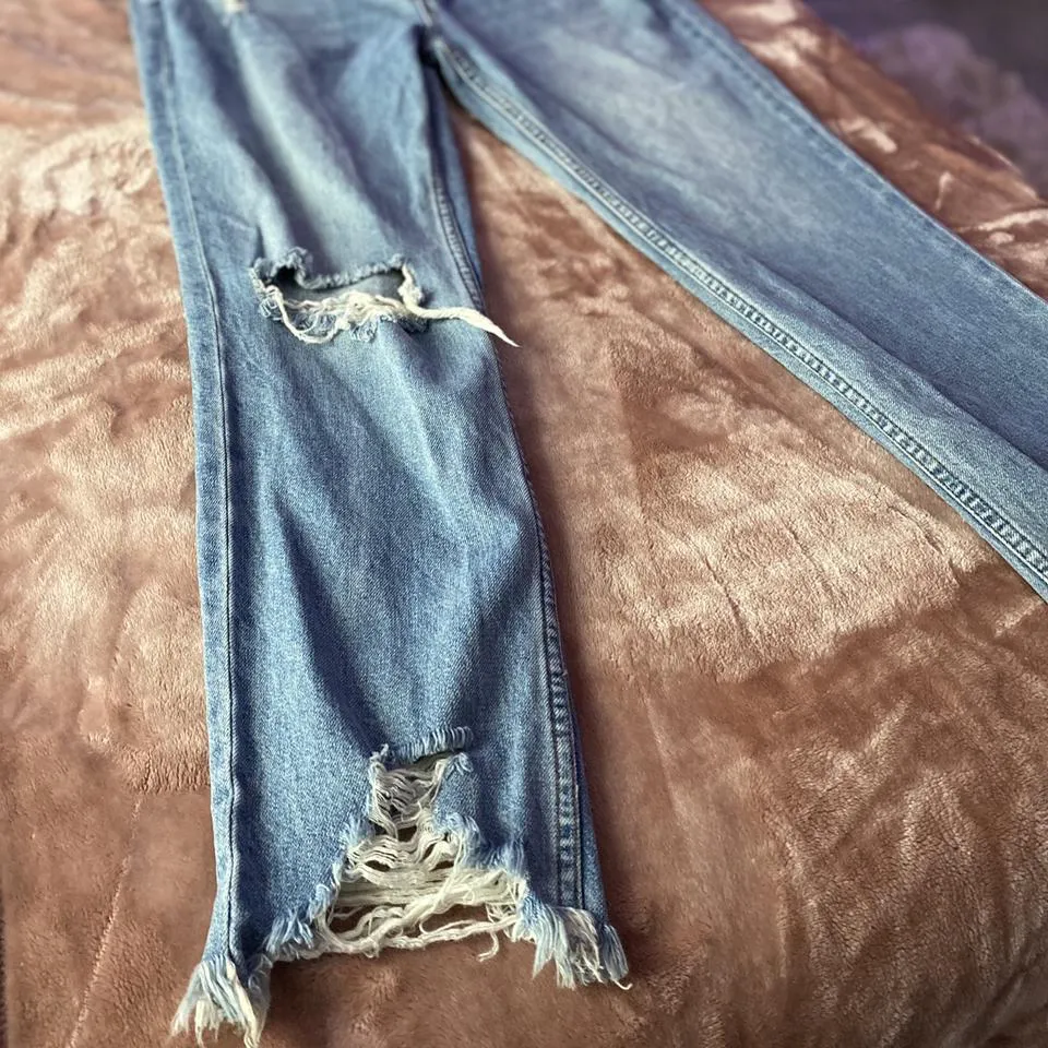 Free People Women's Blue Jeans