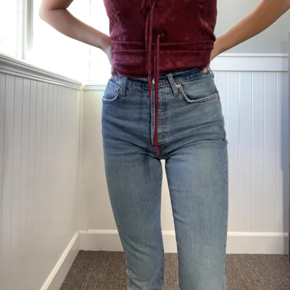 Free People Women's Blue Jeans