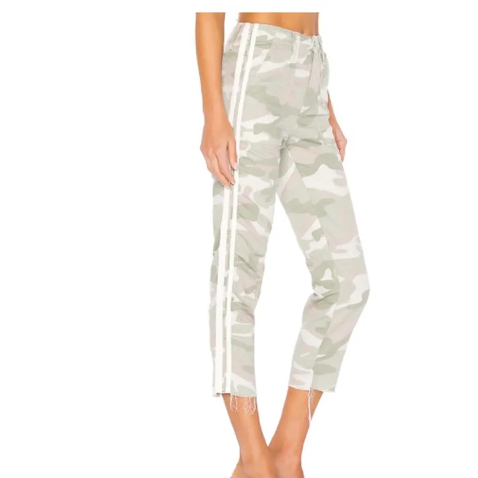 Free People Women's Grey and Green Jeans