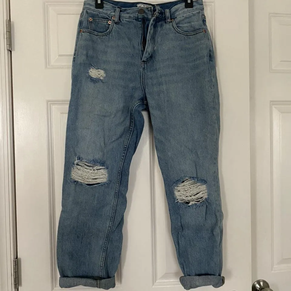 Free People Women's Blue Jeans