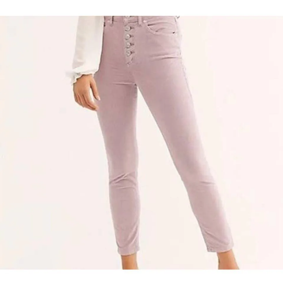 Free People Women's Purple Jeans