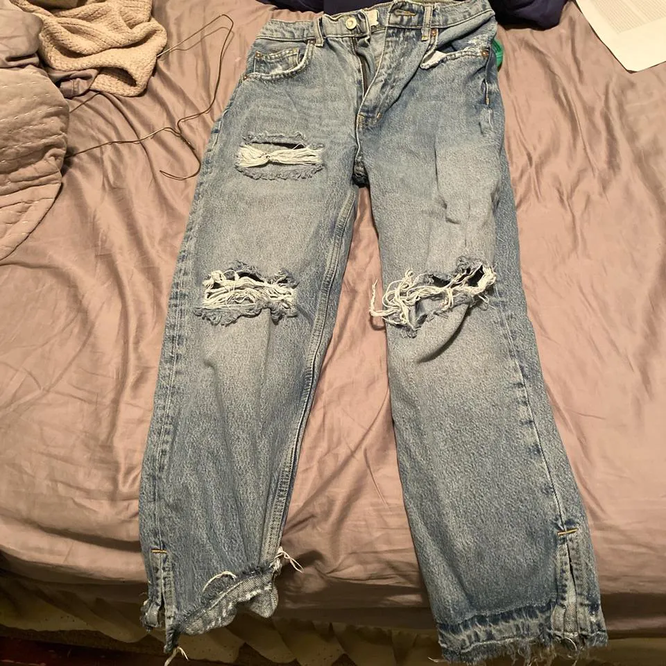 Free People Women's Blue Jeans