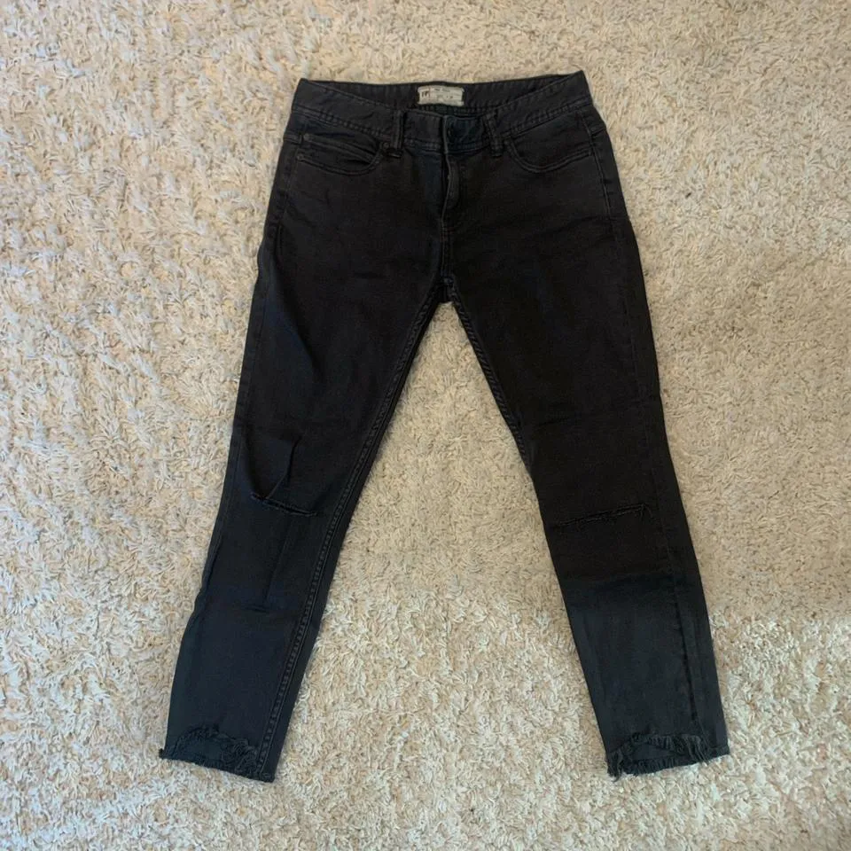 Free People Women's Grey Jeans