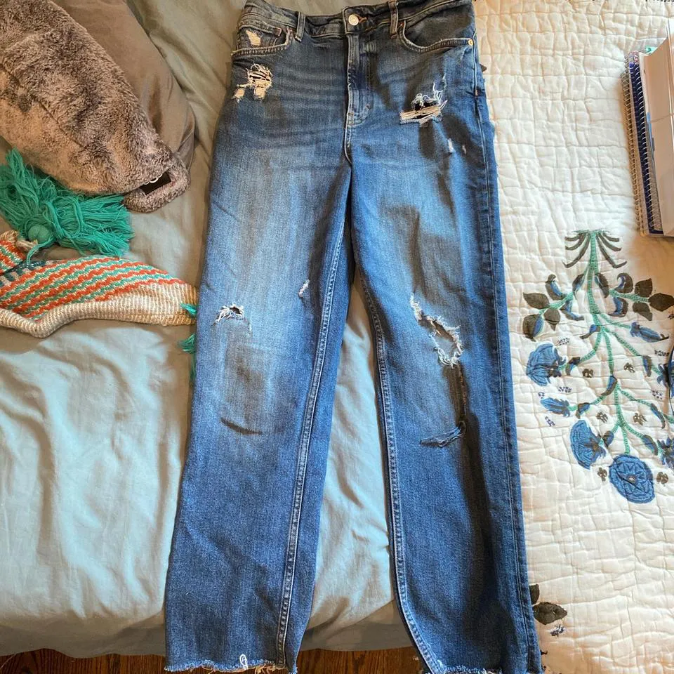 Free People Women's Blue Jeans