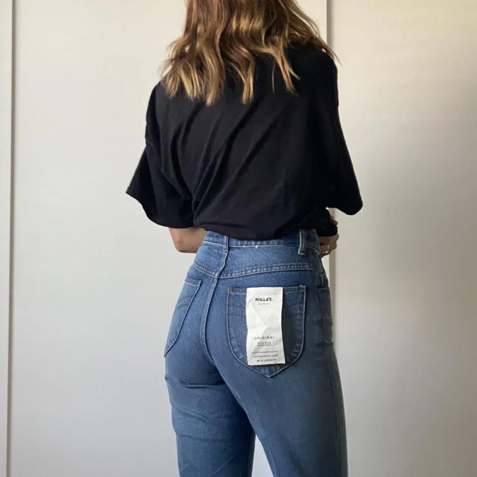 Free People Women's Blue Jeans