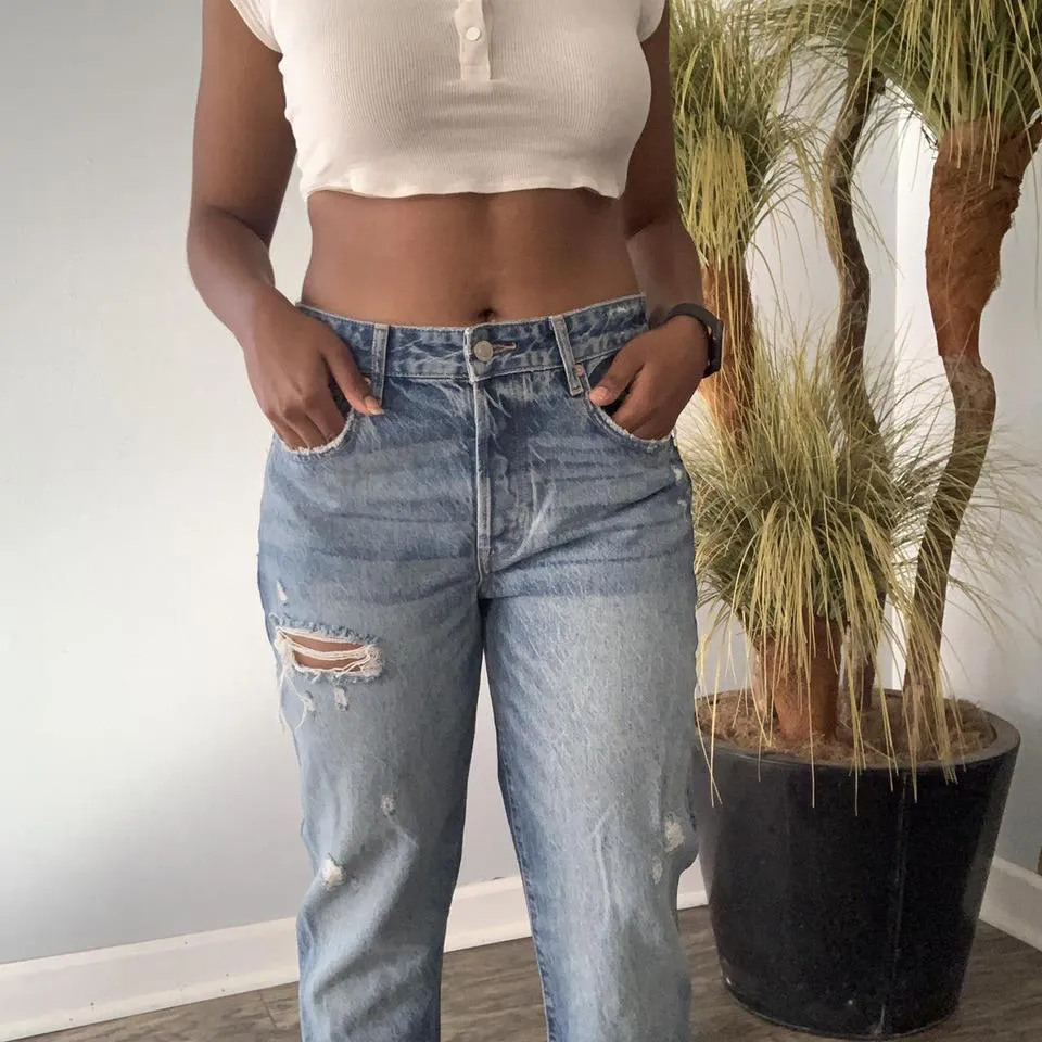 Free People Women's Blue Jeans