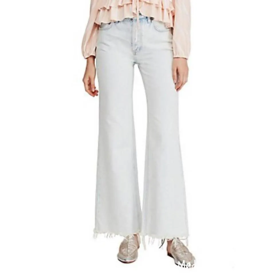 Free People Women's Blue Jeans