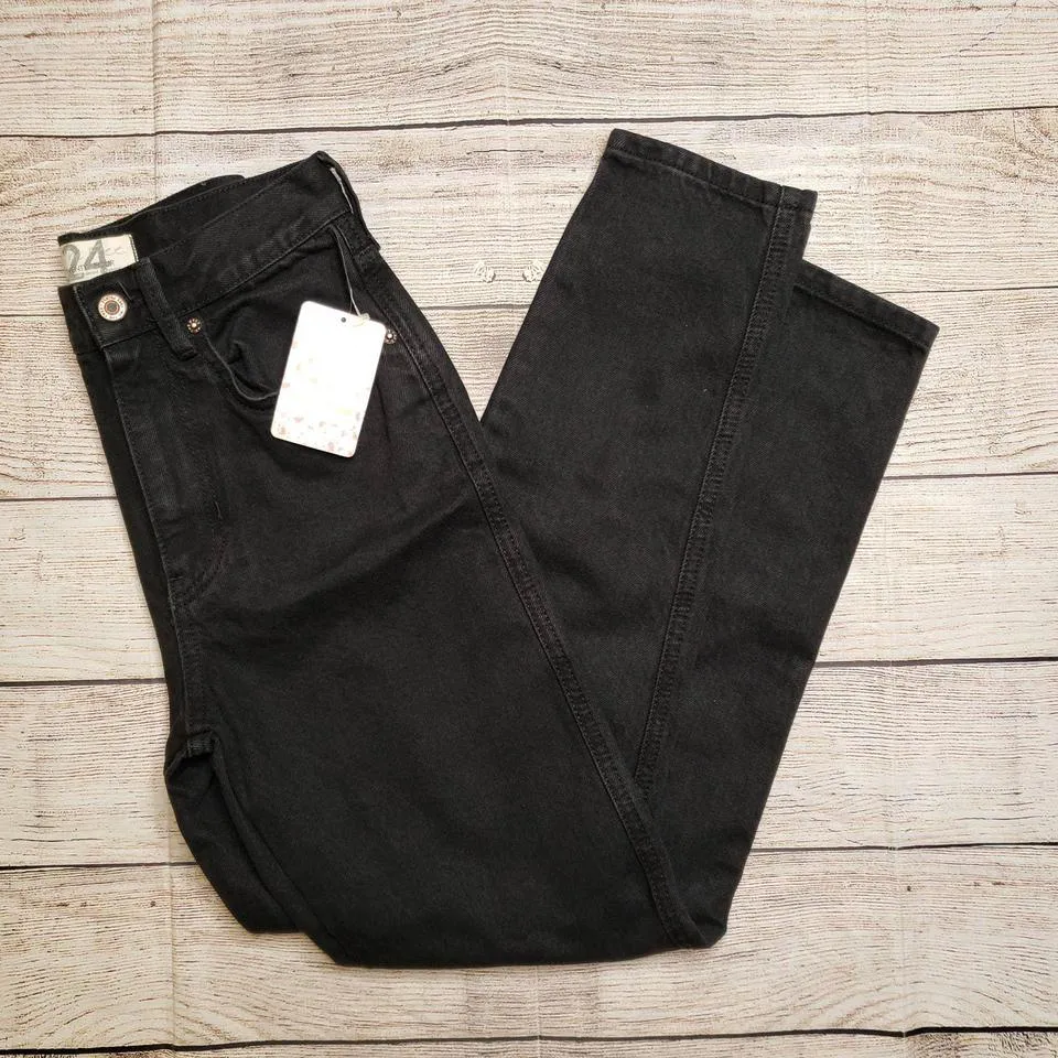 Free People Women's Black Jeans